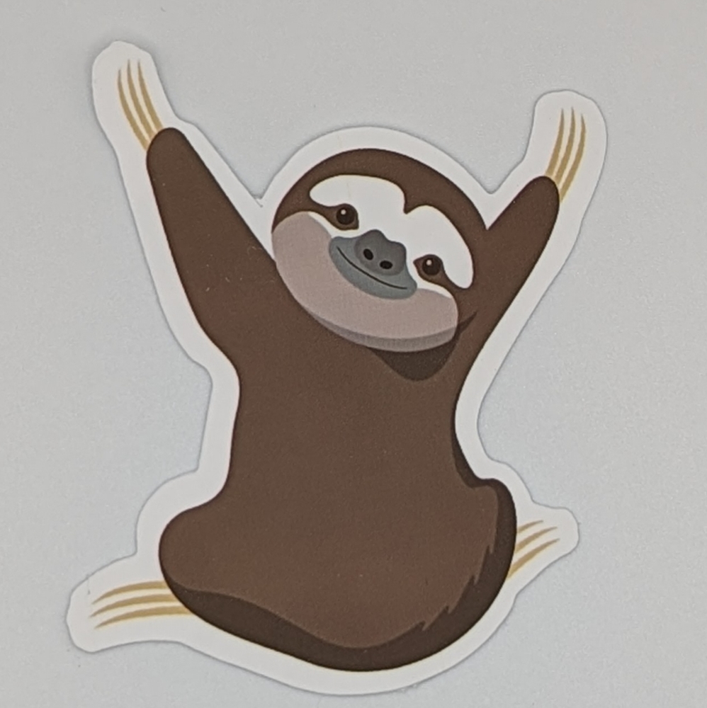Sloth Sticker